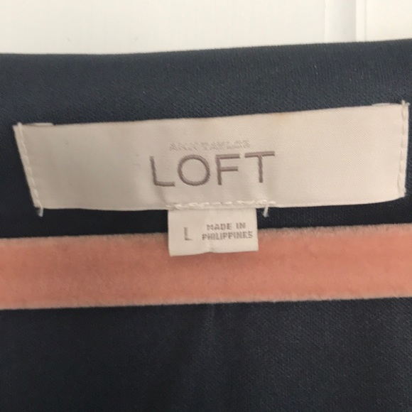 Ann Taylor Loft Striped Dress - Picture 2 of 3